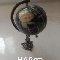 Mini globo in argento 800 con lapislazzuli – 6,5 c