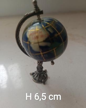 Mini globo in argento 800 con lapislazzuli – 6,5 c