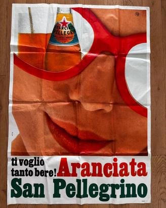 Manifesto sanpellegrino anni 60