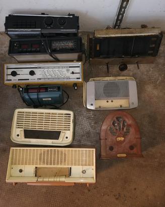 Vecchi componenti Elettronici per Radio 