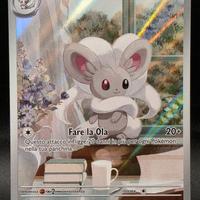 Pokemon Carta Cinccino Full Art  153/086 AR Black