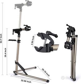 Cavalletto per riparazione bici marca Roces