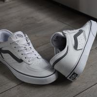 Vans - scarpe uomo - bianche in pelle - taglia 42