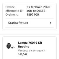 Ruotino di scorta Mercedes classe b w245