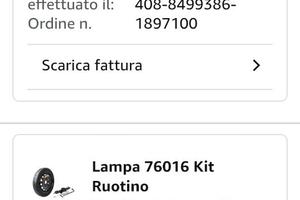 Ruotino di scorta Mercedes classe b w245