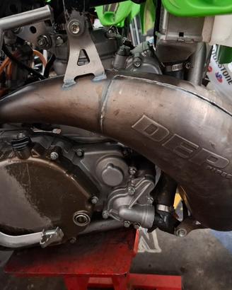 scarico completo dep kawasaki kx 250 2005 