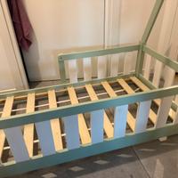 Lettino per bambini tenda indiana