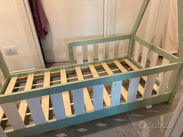 Lettino per bambini tenda indiana