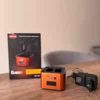 Hahnel ProCube2 caricatore batterie Sony e AA