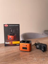 Hahnel ProCube2 caricatore batterie Sony e AA