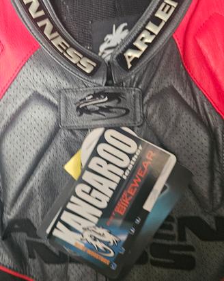 Tuta Arlen Ness in pelle di canguro