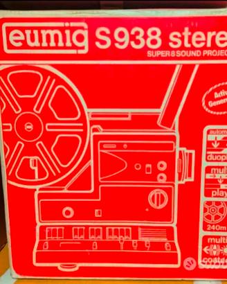 proiettore Eumig s938 stereo con scatola originale