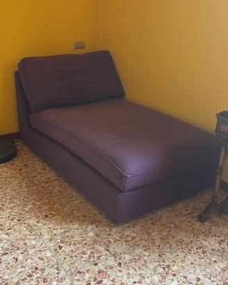 Chaise longue Ikea KIVIK color vinaccia