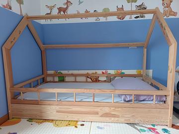 Letto montessoriano 