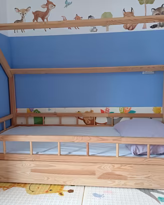 Letto montessoriano 