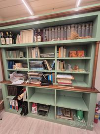 LIBRERIA IN LEGNO MASSELLO