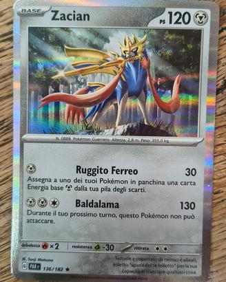 Carta Pokemon Zacian