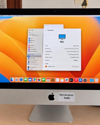 IMAC 21,5" 2017 I5-7400 8GB/1TB HDD 275637