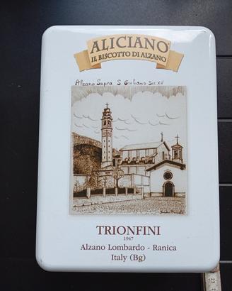 Scatola in Latta "Aliciano - Il Biscotto di Alzano