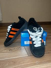 Adidas Campus 00s - Nere e arancioni - TG 44