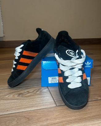 Adidas Campus 00s - Nere e arancioni - TG 44