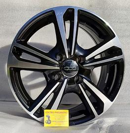 4 Cerchi In Lega NUOVI da 15 Per Fiat 500