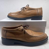 Scarpe uomo stringate in pelle cuoio n. 42