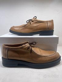 Scarpe uomo stringate in pelle cuoio n. 42