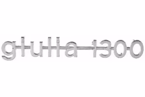 Emblema Targhetta Alfa Romeo Giulia 1300