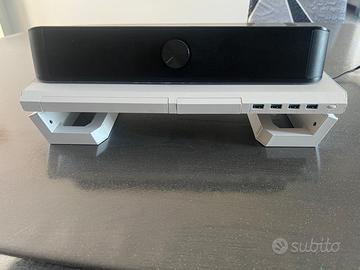 Trust Gaming GXT 619 RGB+Topmate porta momitor RGB