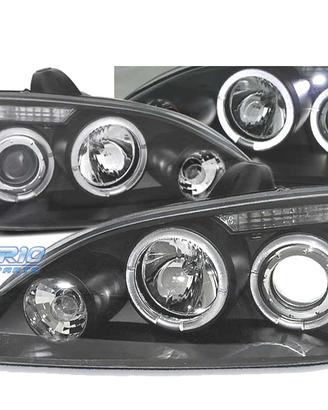 FARI FORD FOCUS 04-08 ANGEL EYES SFONDO NERO
