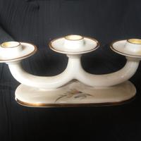 Porta candele in porcellana