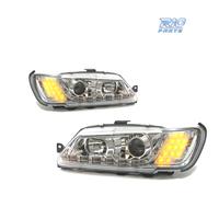 FARI PEUGEOT 306 93-97 LUCE DIURNA A LED FONDO CRO