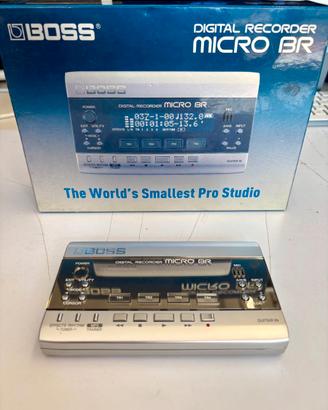 BOSS MBR Micro BR REGISTRATORE MULTITRACCIA DIGIT.