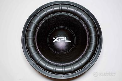 XPL Car Audio Subwoofer 2x2ohm 2x1500W XS15241500