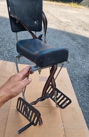 Seggiolino bici posteriore per portapacchi