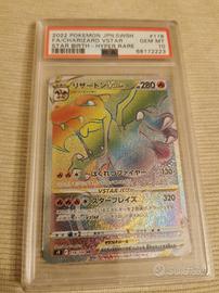 Carta pokemon charizard vmax 118 psa 10 gem mt