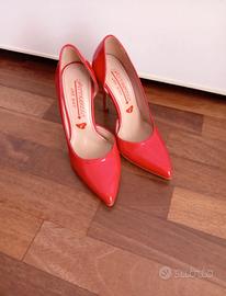scarpe vernice rossa 