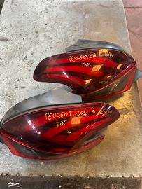 Coppia di stop peugeot 208 anno 2019