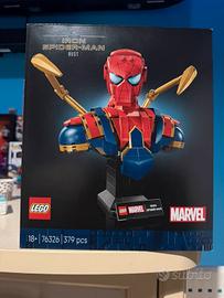 LEGO Marvel 76326 Iron Spider-Man Busto 18+ Collec