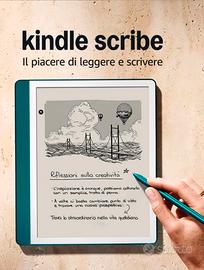 kindle scribe 64gb e accessori color verde