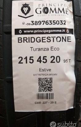 2 gomme 215 45 20 bridgestone a227