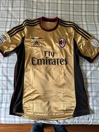 Maglia oro Ac Milan nr.10 Boateng tg.L