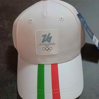 Cappellino bianco Ufficiale olimpiadi 2026
