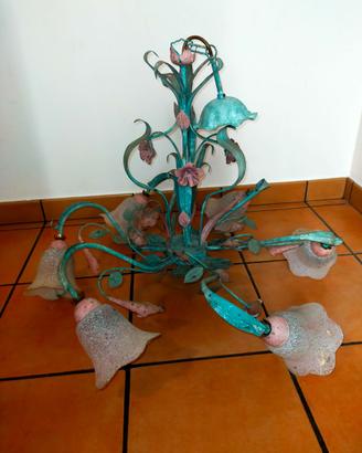 Lampadari floreali+piantana