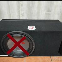 box in legno per subwoofer 