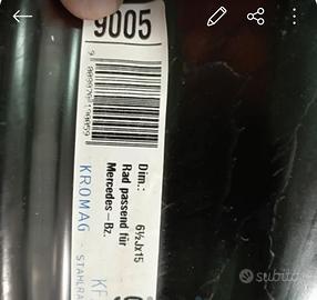 cerchioni auto Mercedes classe C elegance