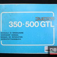 Catalogo ricambi ufficiale Ducati 350 500 GTV