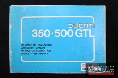 Catalogo ricambi ufficiale Ducati 350 500 GTV