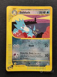 Pokemon Aquapolis Golduck reverse (AQ 50b) ENG